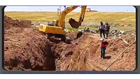 پروژه آبرسانی به روستای گل تپه طغامین بیجار آغاز شد