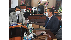 دیدار مدیرعامل شرکت آبفا کردستان با مدیرکل دیوان محاسبات استان