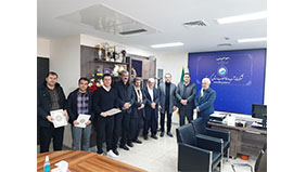 مدیرعامل شرکت آبفا کردستان از تعدادی از نمازگزاران شرکت تقدیر نمود